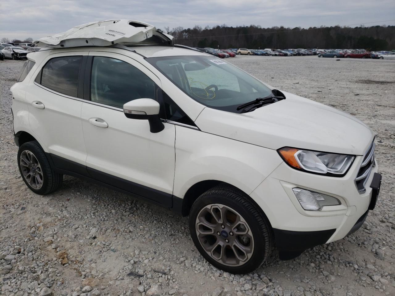 FORD ECOSPORT T 2019 with VIN MAJ6S3KL1KC272626 - Photo from auction