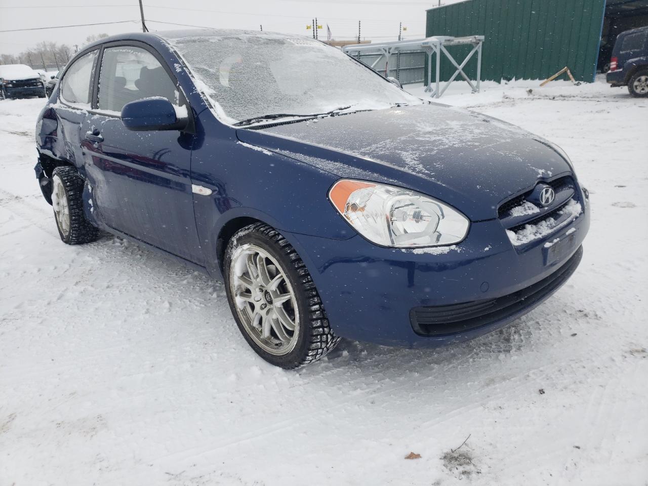 HYUNDAI ACCENT BLU 2010 with VIN KMHCM3AC0AU184888 - Photo from auction