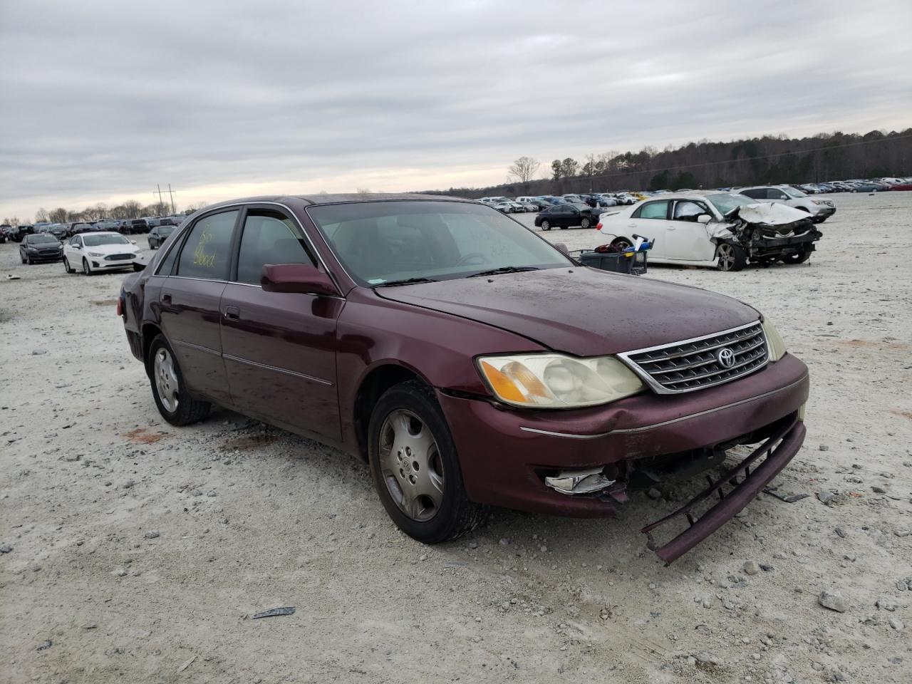 TOYOTA AVALON XL 2004 with VIN 4T1BF28B24U378405 - Photo from auction