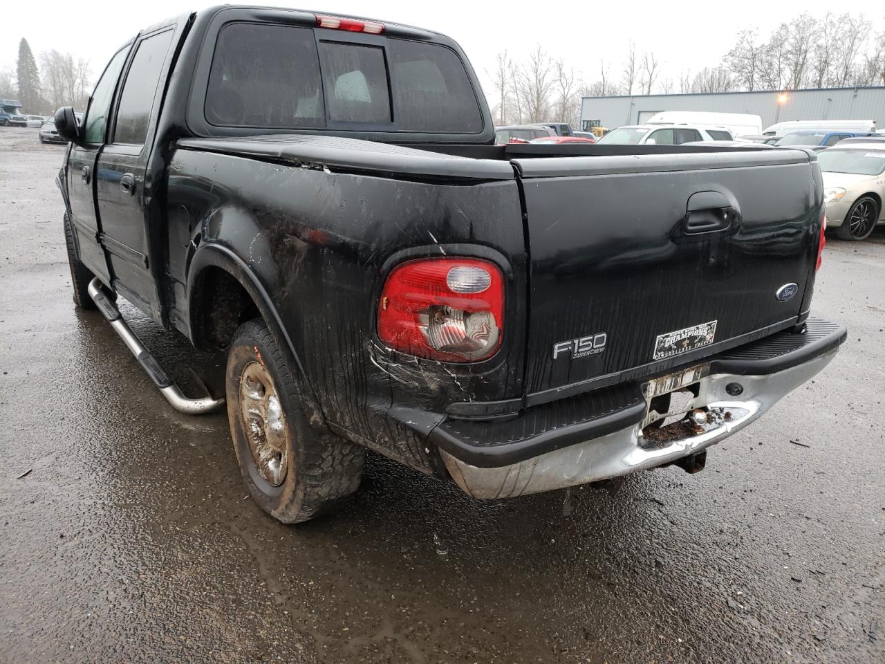 Photo 3 from auction – 2002 FORD F150 SUPER with VIN 1FTRW08L52KD19650