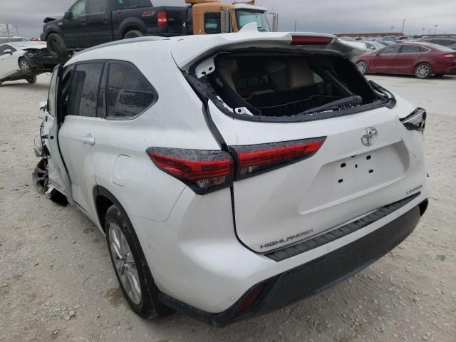 Photo 3 from auction – 2022 TOYOTA HIGHLANDER with VIN 5TDYZRAH9NS094126