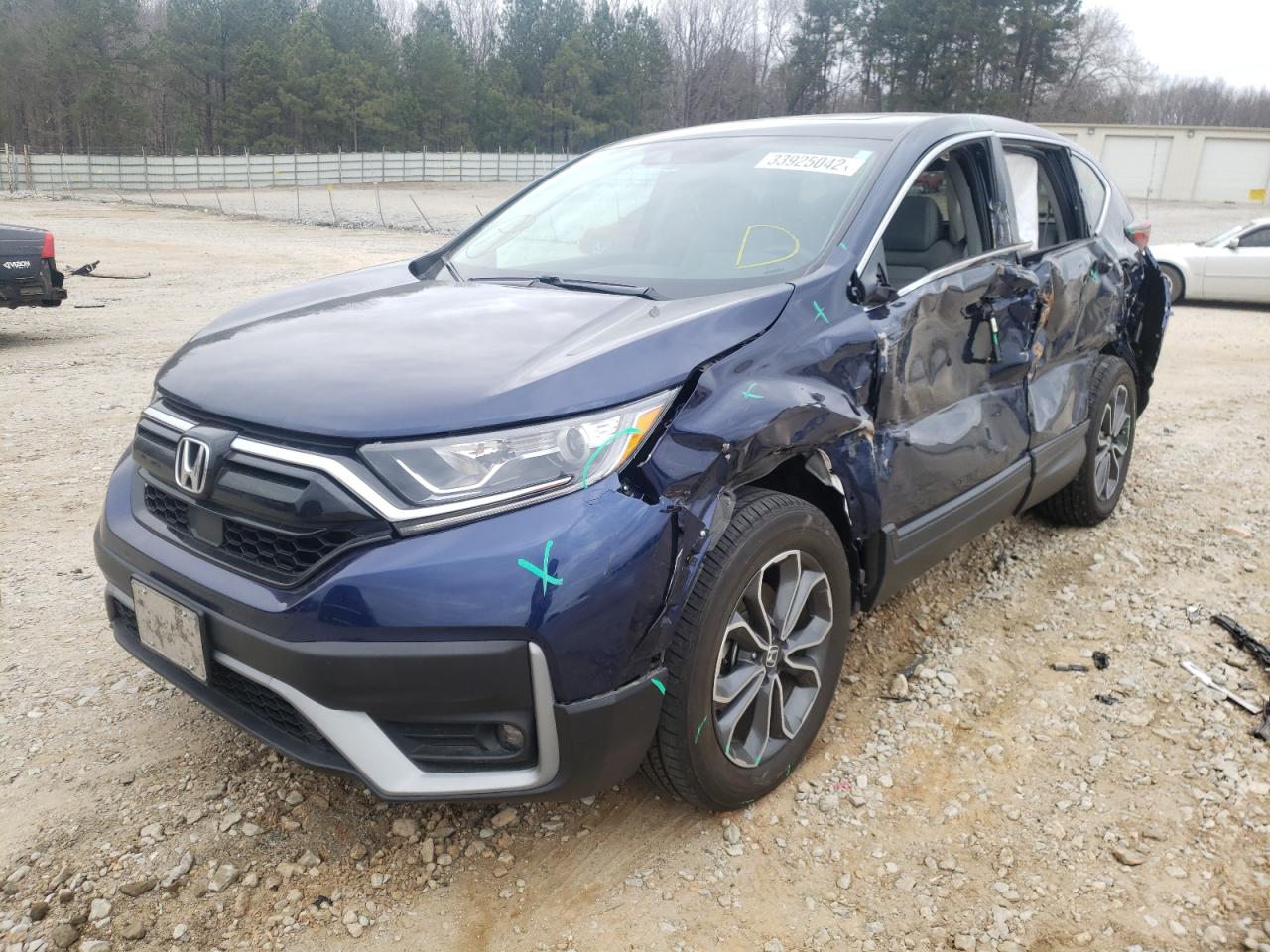 Photo 2 from auction – 2020 HONDA CR-V EX with VIN 5J6RW2H54LL012585