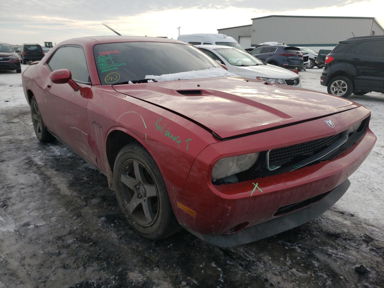 DODGE CHALLENGER 2009 with VIN 2B3LJ44V29H563553 - Photo from auction