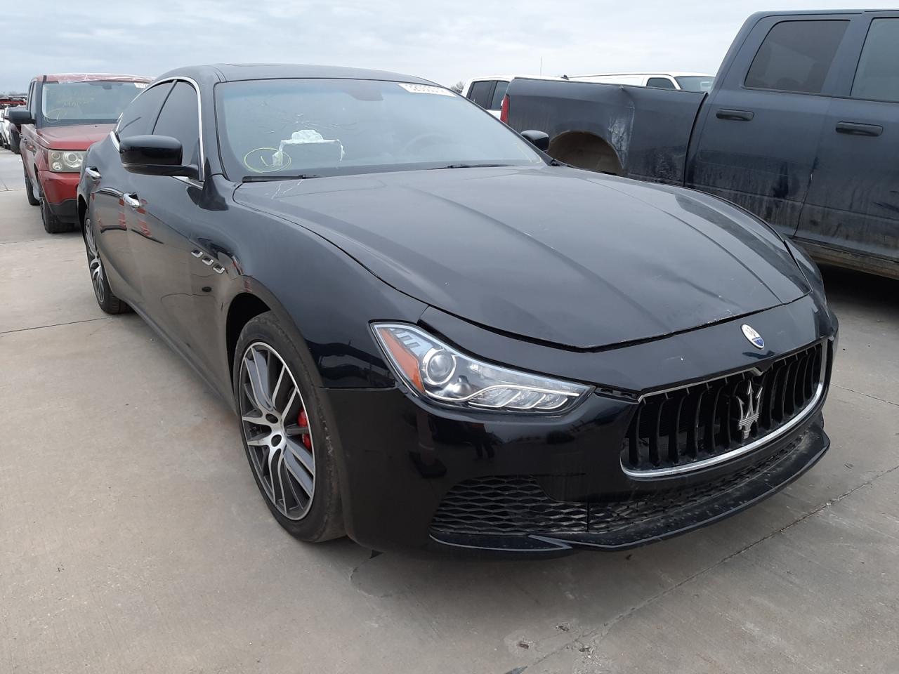 Photo 1 from auction – 2015 MASERATI GHIBLI with VIN ZAM57XSA4F1144052