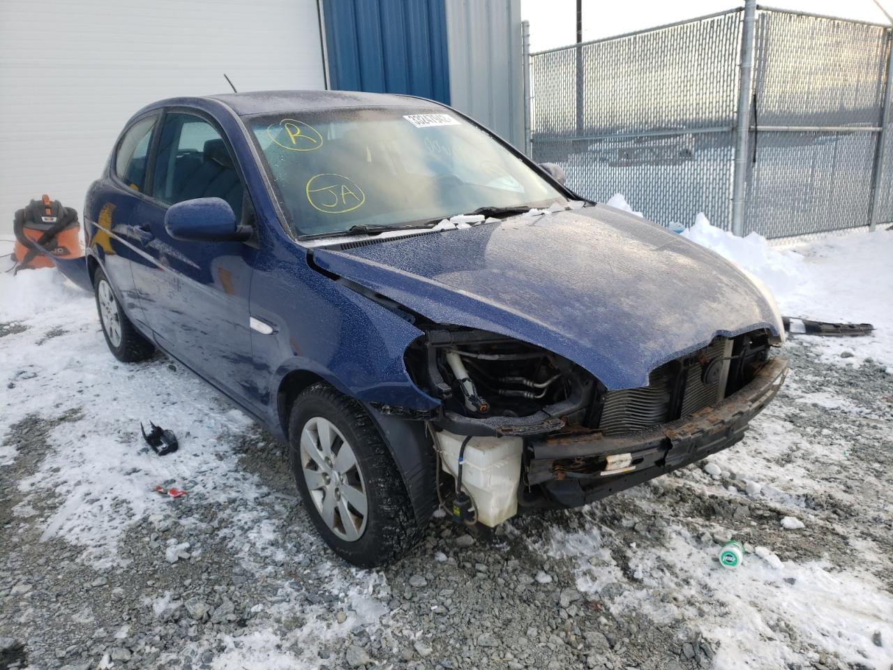 HYUNDAI ACCENT SE 2011 with VIN KMHCN3BCXBU204366 - Photo from auction