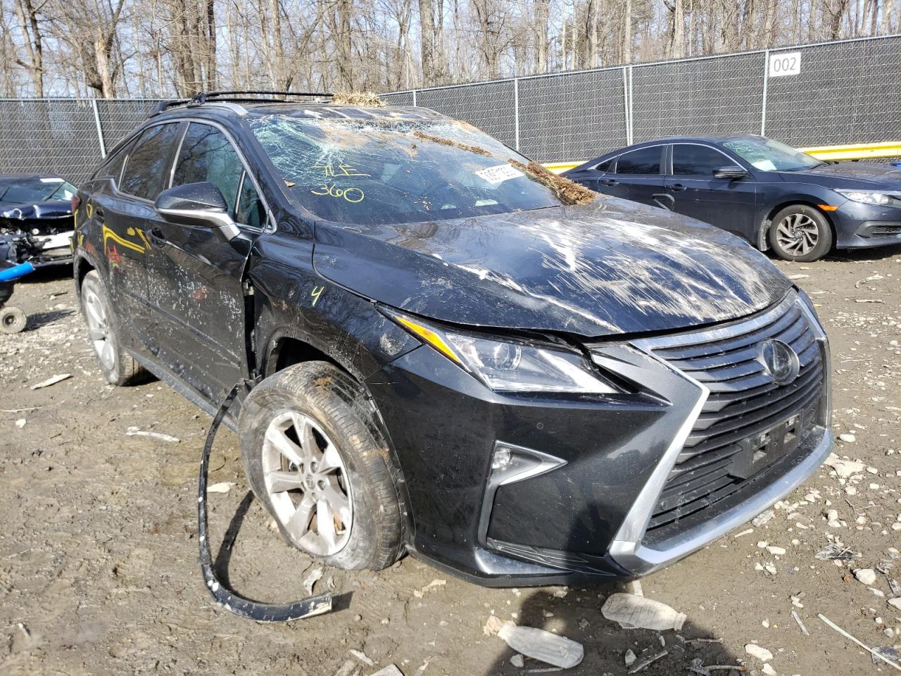 LEXUS RX 350 BAS 2019 with VIN 2T2BZMCA7KC188109 - Photo from auction
