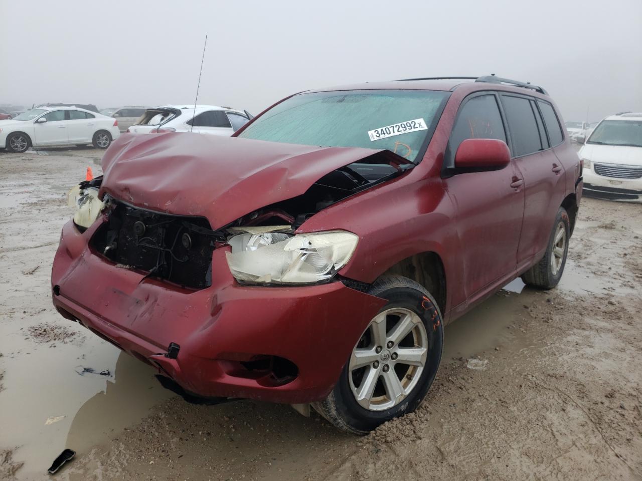 Photo 2 from auction – 2008 TOYOTA HIGHLANDER with VIN JTEDS41A482009354
