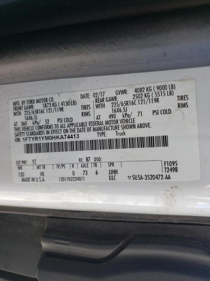 Photo 10 from auction – 2017 FORD TRANSIT T- with VIN 1FTYR1YM0HKA74413