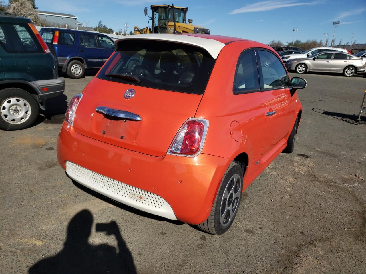 Photo 4 from auction – 2014 FIAT 500 ELECTR with VIN 3C3CFFGE9ET294710