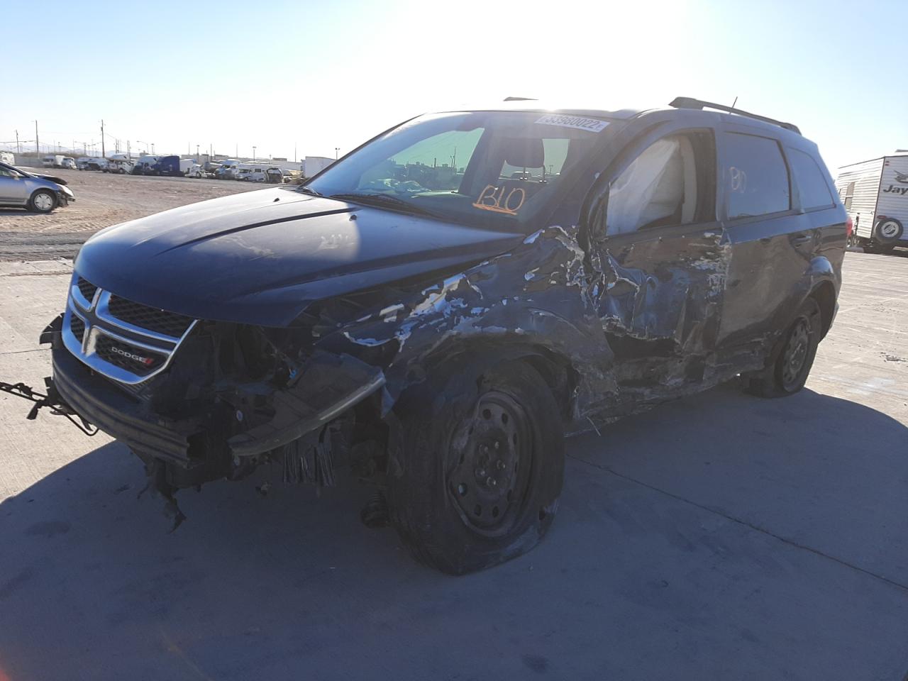 Photo 2 from auction – 2019 DODGE JOURNEY SE with VIN 3C4PDCBB2KT773187