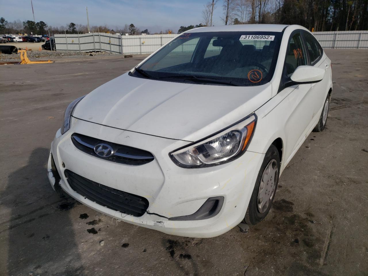 Photo 2 from auction – 2016 HYUNDAI ACCENT SE with VIN KMHCT4AE9GU965153