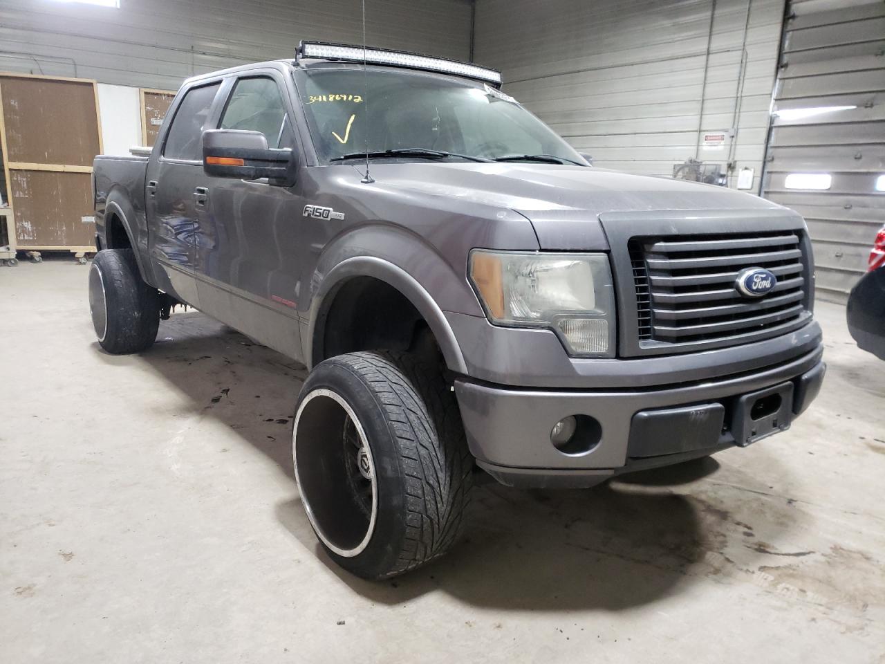 FORD F150 SUPER 2010 with VIN 1FTEW1C87AKE63285 - Photo from auction
