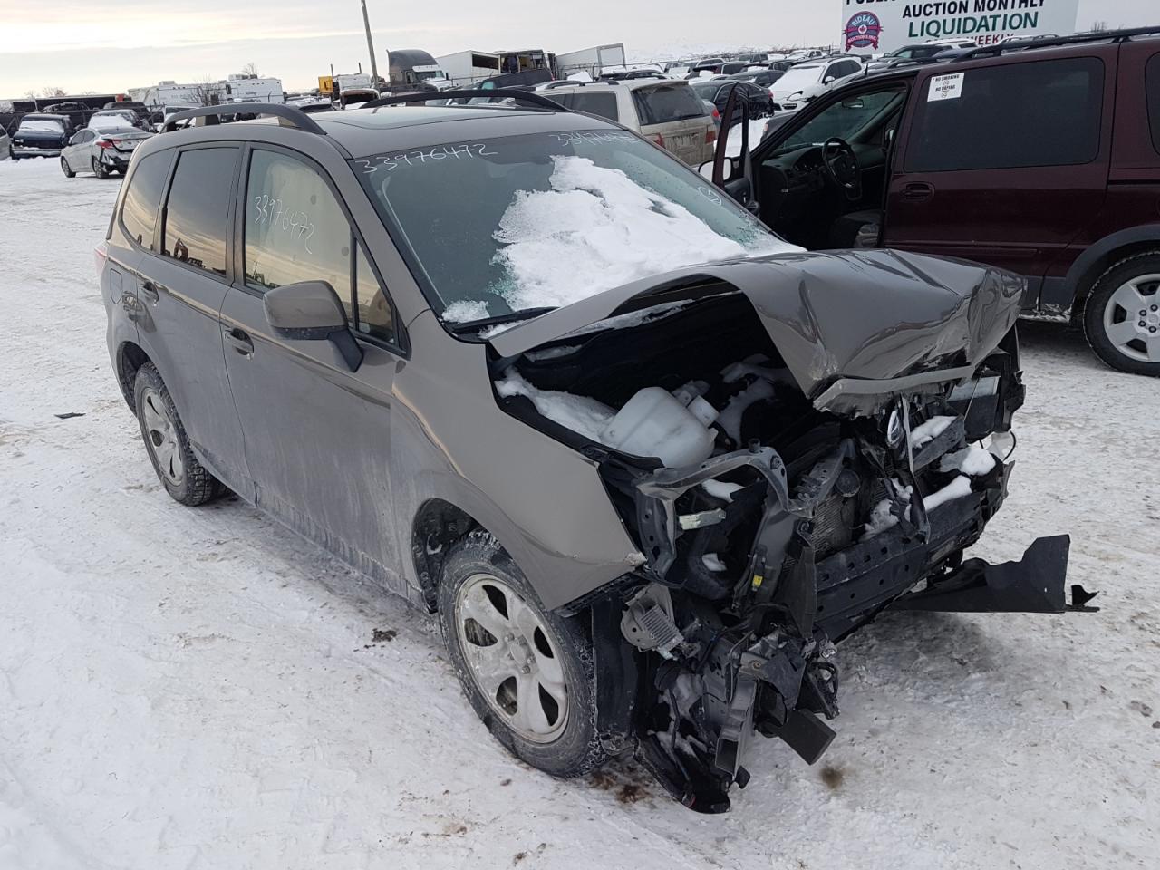 Photo 1 from auction – 2018 SUBARU FORESTER 2 with VIN JF2SJEJC1JH592153