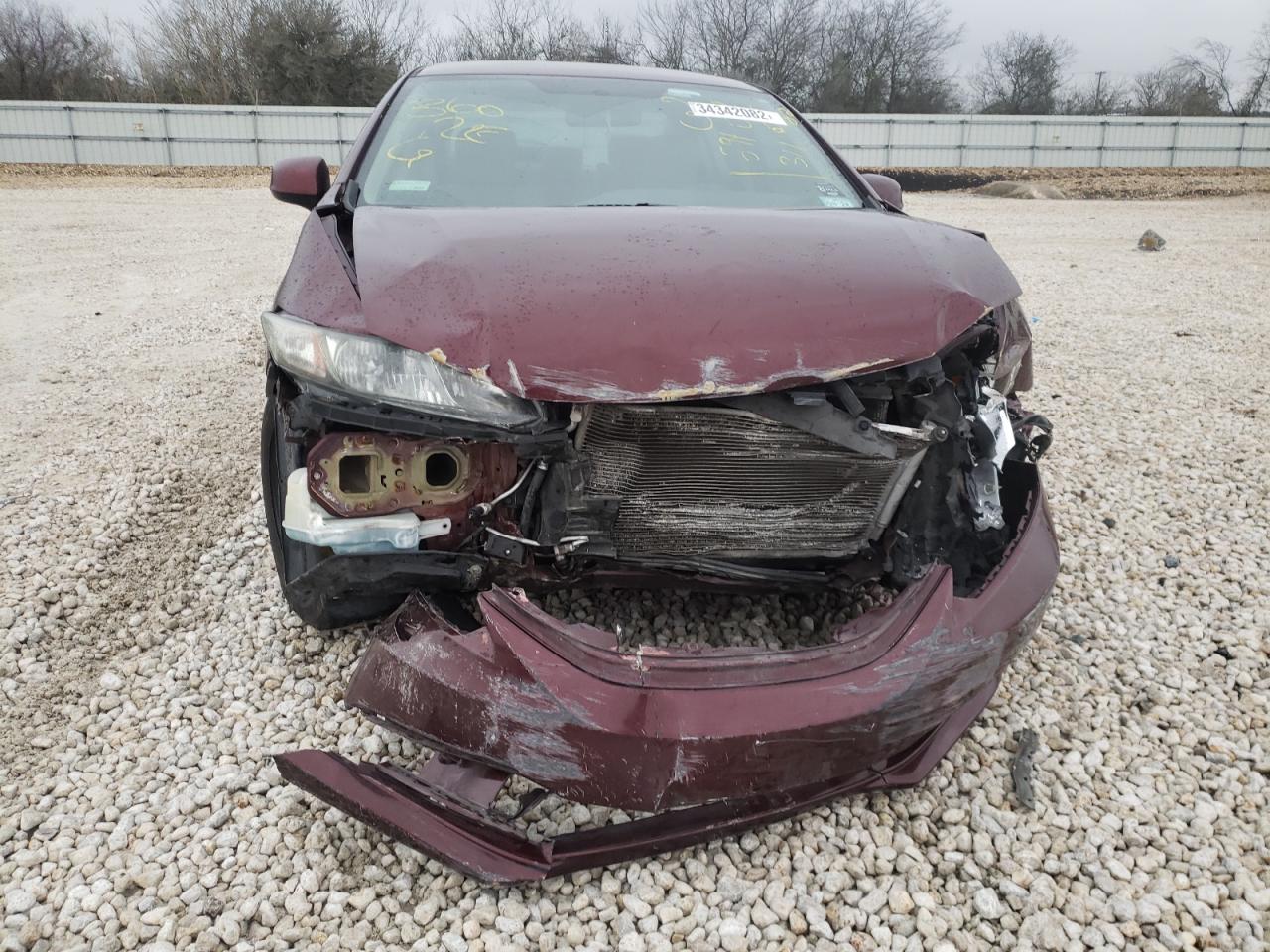 Photo 9 from auction – 2013 HONDA CIVIC LX with VIN 2HGFB2F56DH594311