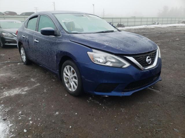 NISSAN SENTRA S 2019 with VIN 3N1AB7AP1KL603356 - Photo from auction