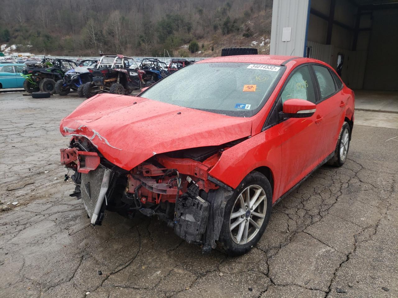 Photo 2 from auction – 2017 FORD FOCUS SE with VIN 1FADP3F20HL278338