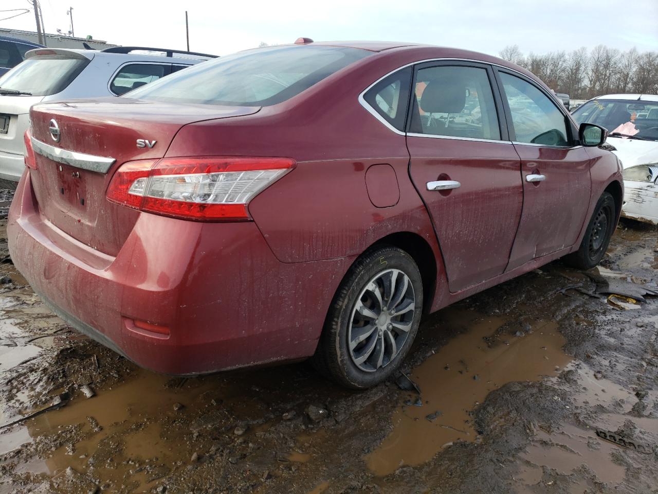 Photo 4 from auction – 2015 NISSAN SENTRA S with VIN 3N1AB7AP7FL675099