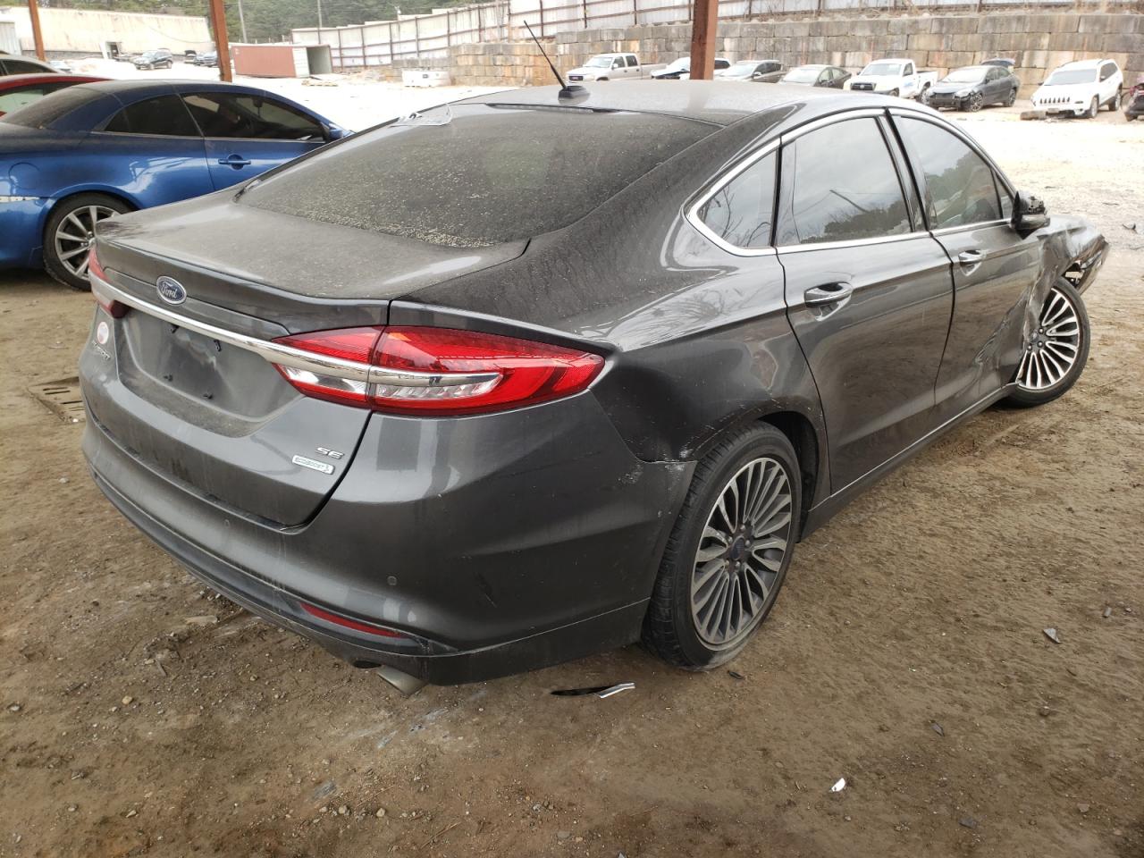 Photo 4 from auction – 2018 FORD FUSION SE with VIN 3FA6P0HD0JR217861