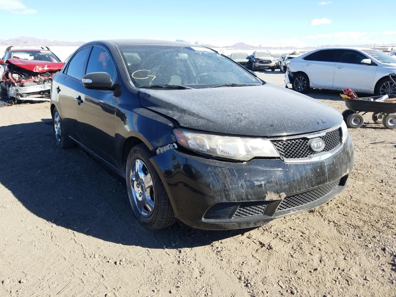 KIA FORTE EX 2010 with VIN KNAFU4A2XA5270019 - Photo from auction
