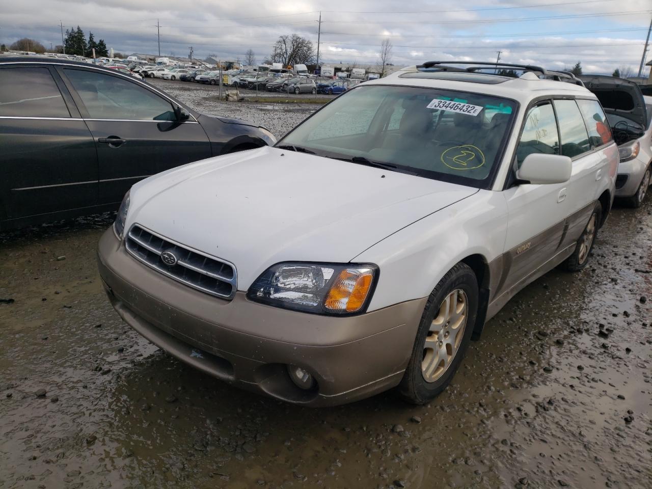 Photo 2 from auction – 2000 SUBARU LEGACY OUT with VIN 4S3BH6869Y7645066
