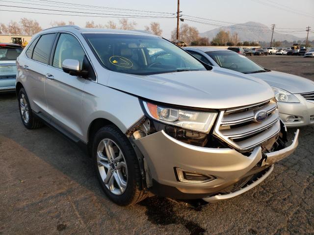 FORD EDGE TITAN 2015 with VIN 2FMTK4K94FBB56796 - Photo from auction