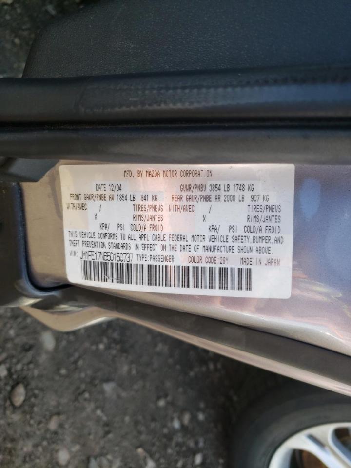 Photo 10 from auction – 2005 MAZDA RX8 with VIN JM1FE17N650150737