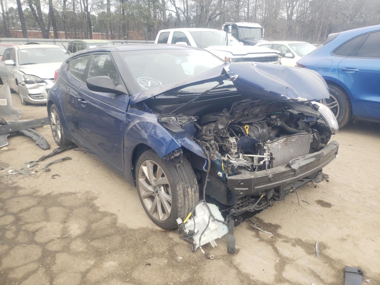 Photo 1 from auction – 2017 HYUNDAI VELOSTER with VIN KMHTC6ADXHU322394