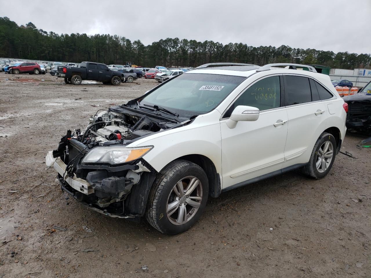 Photo 2 from auction – 2014 ACURA RDX TECHNO with VIN 5J8TB3H51EL012111