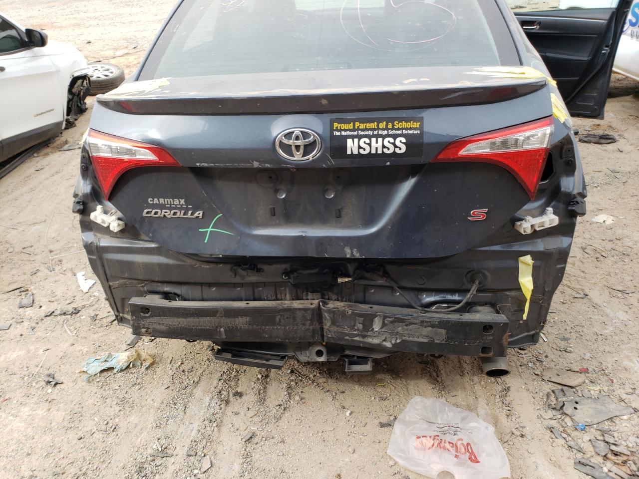 Photo 9 from auction – 2015 TOYOTA COROLLA L with VIN 2T1BURHE3FC386137