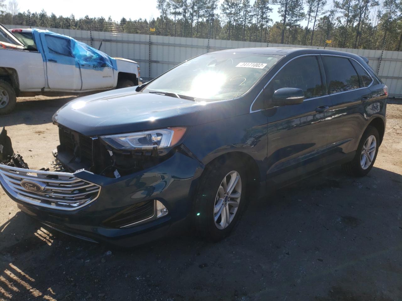 Photo 2 from auction – 2020 FORD EDGE SEL with VIN 2FMPK3J97LBB19735