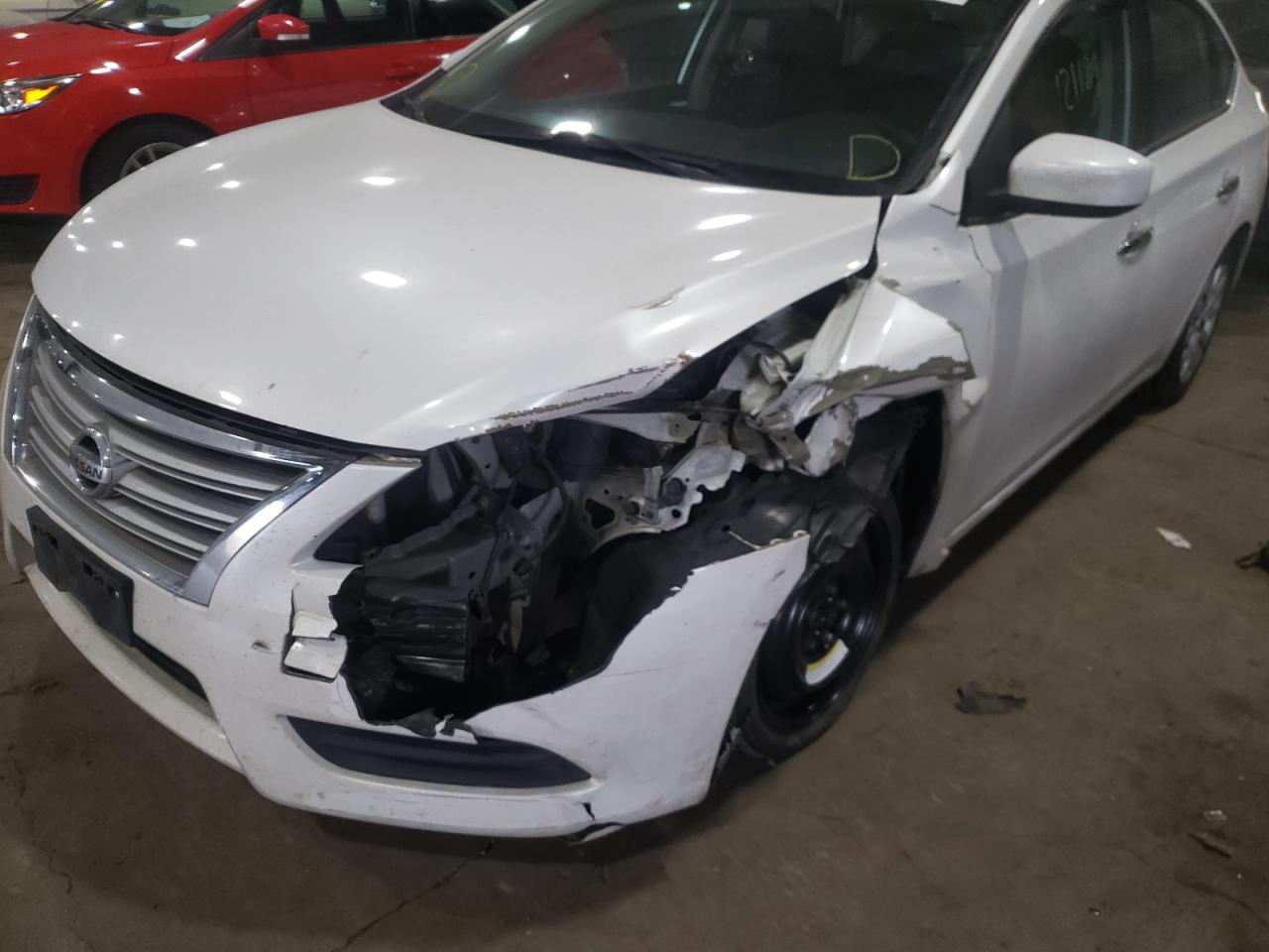 Photo 9 from auction – 2014 NISSAN SENTRA S with VIN 3N1AB7AP1EL625734