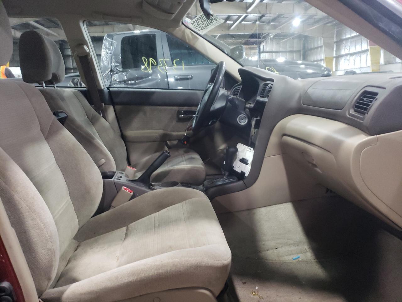 Photo 5 from auction – 2004 SUBARU LEGACY OUT with VIN 4S3BH675247646708