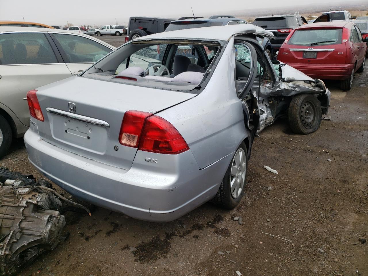 Photo 4 from auction – 2001 HONDA CIVIC EX with VIN 2HGES26701H519211