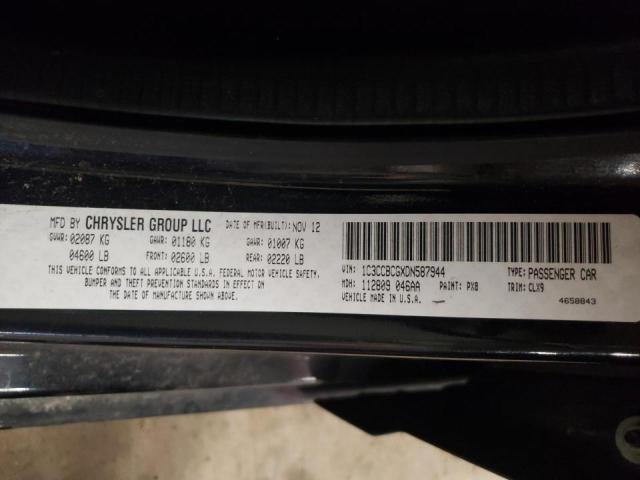 Photo 10 from auction – 2013 CHRYSLER 200 LIMITE with VIN 1C3CCBCGXDN587944