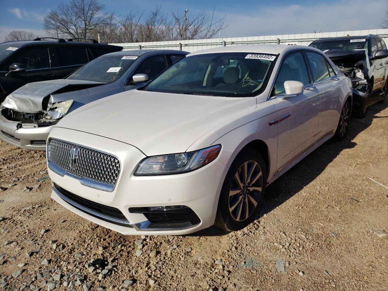 Photo 2 from auction – 2018 LINCOLN CONTINENTA with VIN 1LN6L9PK9J5616891