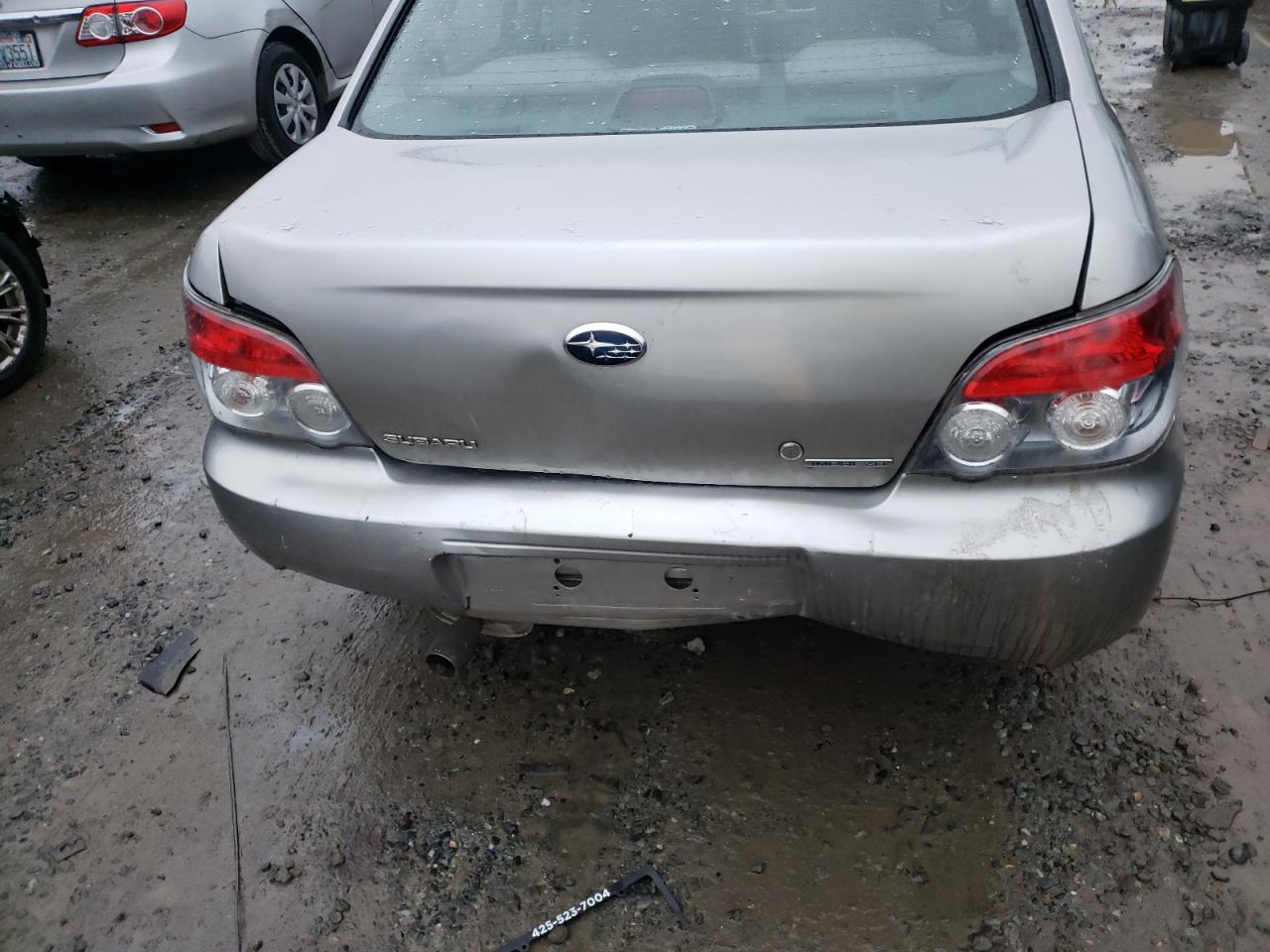 Photo 9 from auction – 2006 SUBARU IMPREZA 2. with VIN JF1GD67676H521412