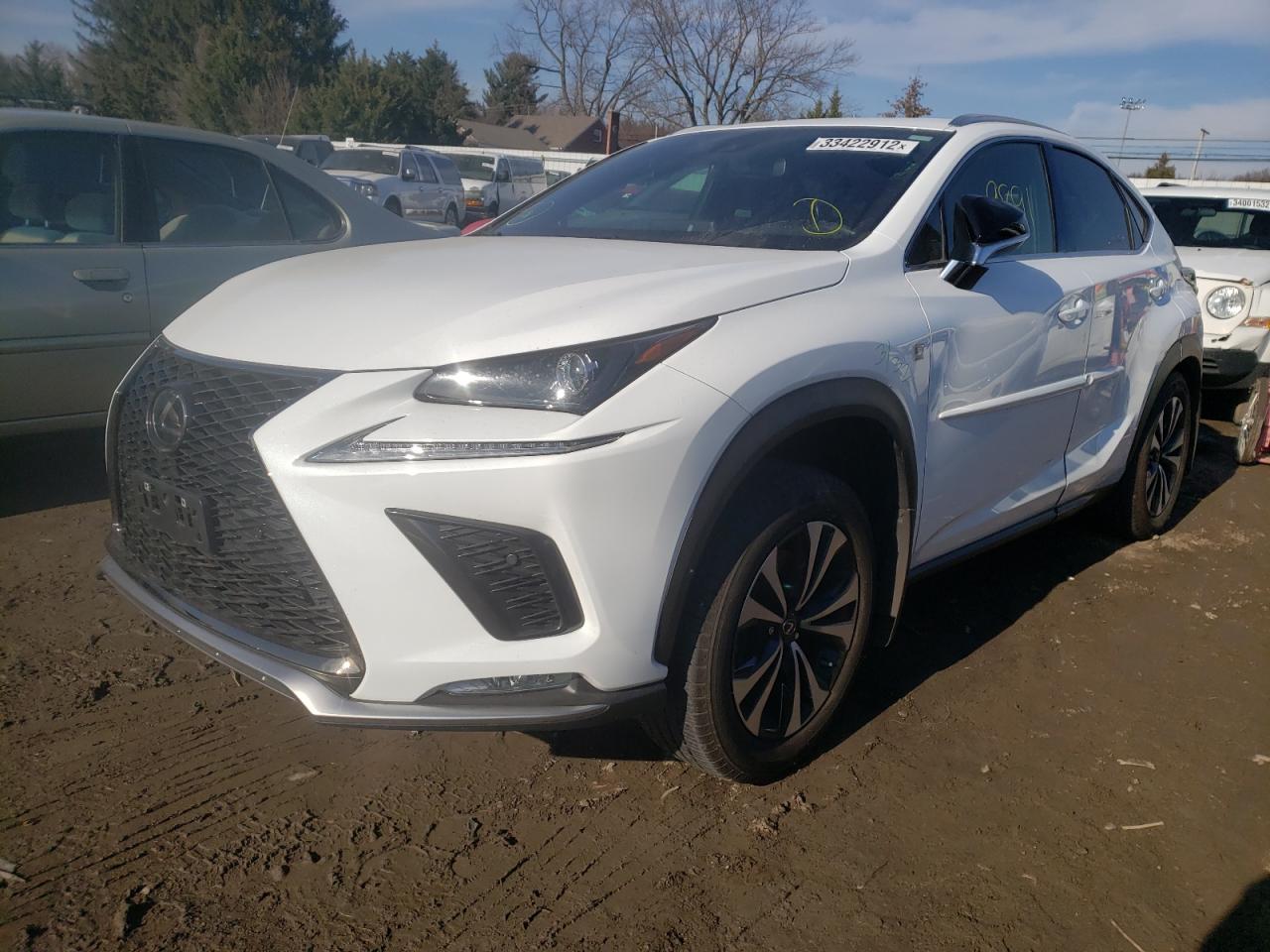 Photo 2 from auction – 2021 LEXUS NX 300 BAS with VIN JTJSARDZ7M2255576