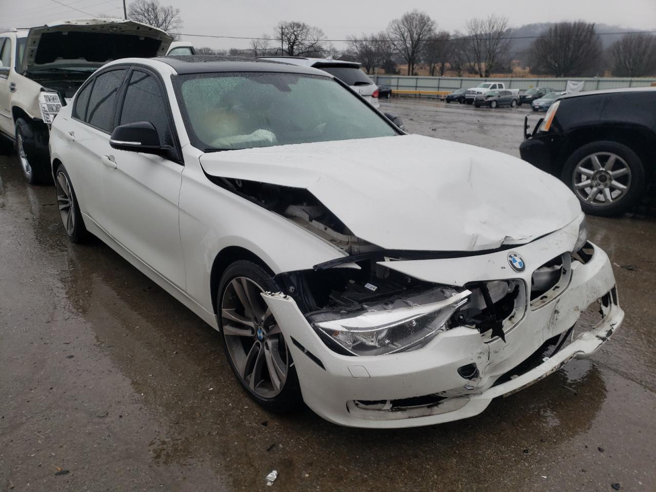 BMW 335 I 2014 with VIN WBA3A9G56ENS64041 - Photo from auction