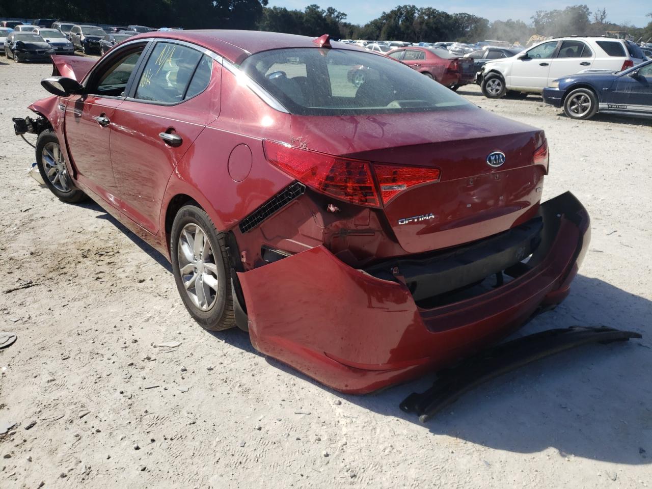 Photo 3 from auction – 2012 KIA OPTIMA LX with VIN 5XXGM4A77CG060141