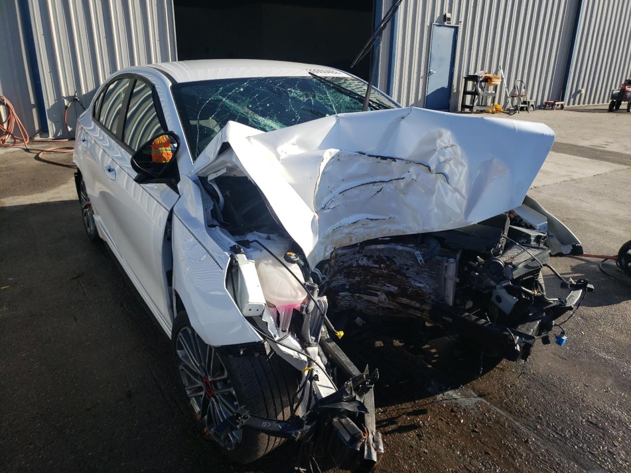 KIA FORTE GT 2021 with VIN 3KPF44AC3ME378843 - Photo from auction