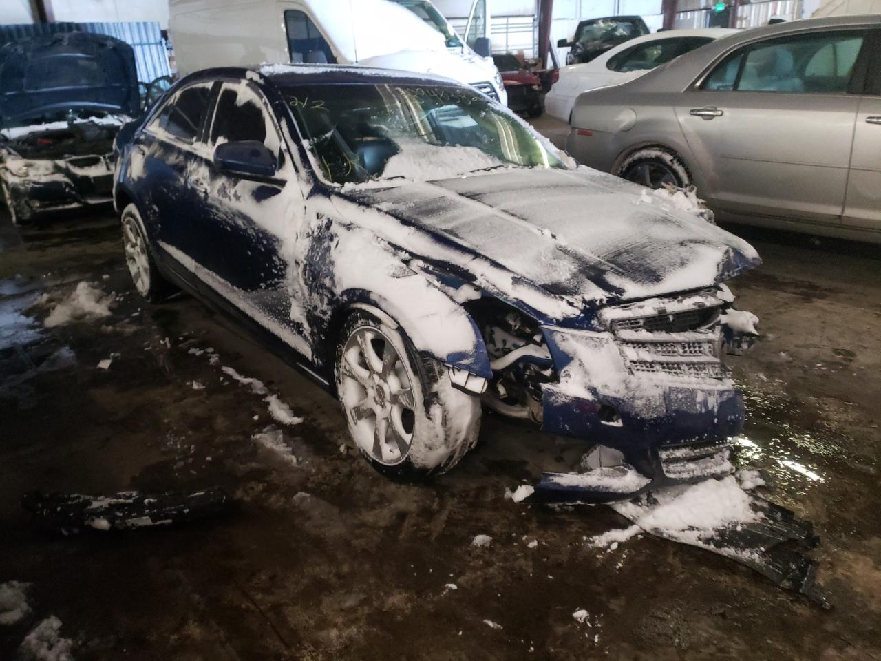 CADILLAC ATS 2013 with VIN 1G6AA5RX1D0161139 - Photo from auction