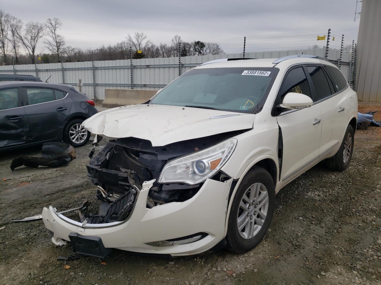 Photo 2 from auction – 2014 BUICK ENCLAVE with VIN 5GAKVAKD7EJ311931