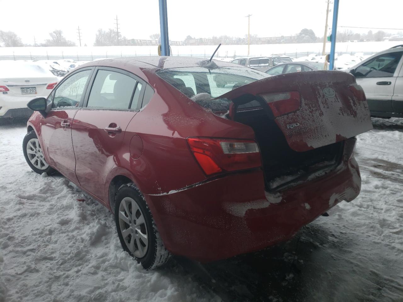 Photo 3 from auction – 2013 KIA RIO LX with VIN KNADM4A31D6109413