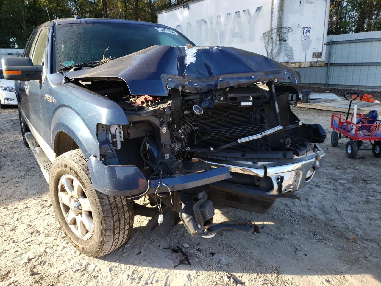 Photo 9 from auction – 2013 FORD F150 SUPER with VIN 1FTFW1EFXDFA35532