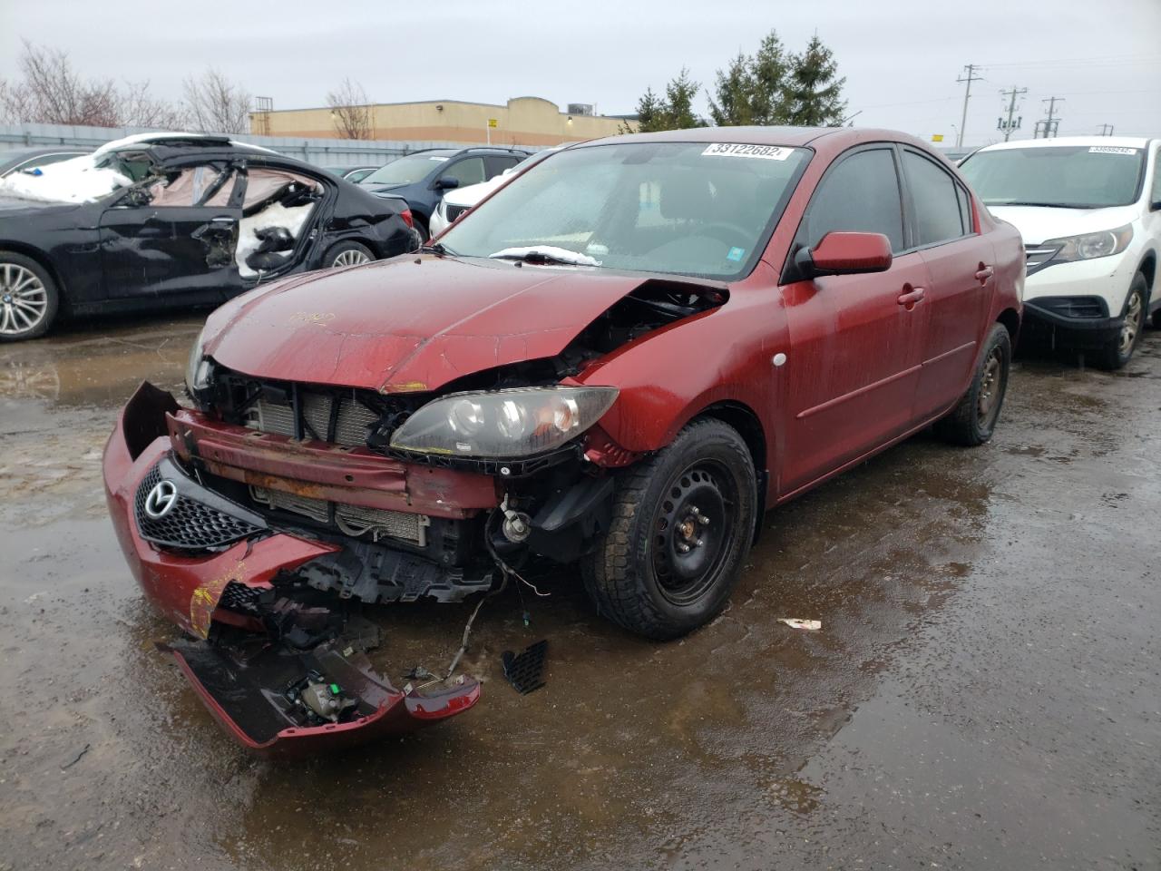 Photo 2 from auction – 2006 MAZDA 3 I with VIN JM1BK12F561506968