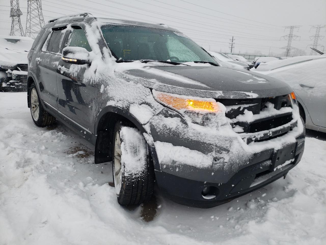FORD EXPLORER X 2015 with VIN 1FM5K8D80FGA01840 - Photo from auction