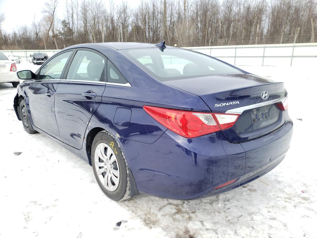 Photo 3 from auction – 2013 HYUNDAI SONATA GLS with VIN 5NPEB4AC4DH559110