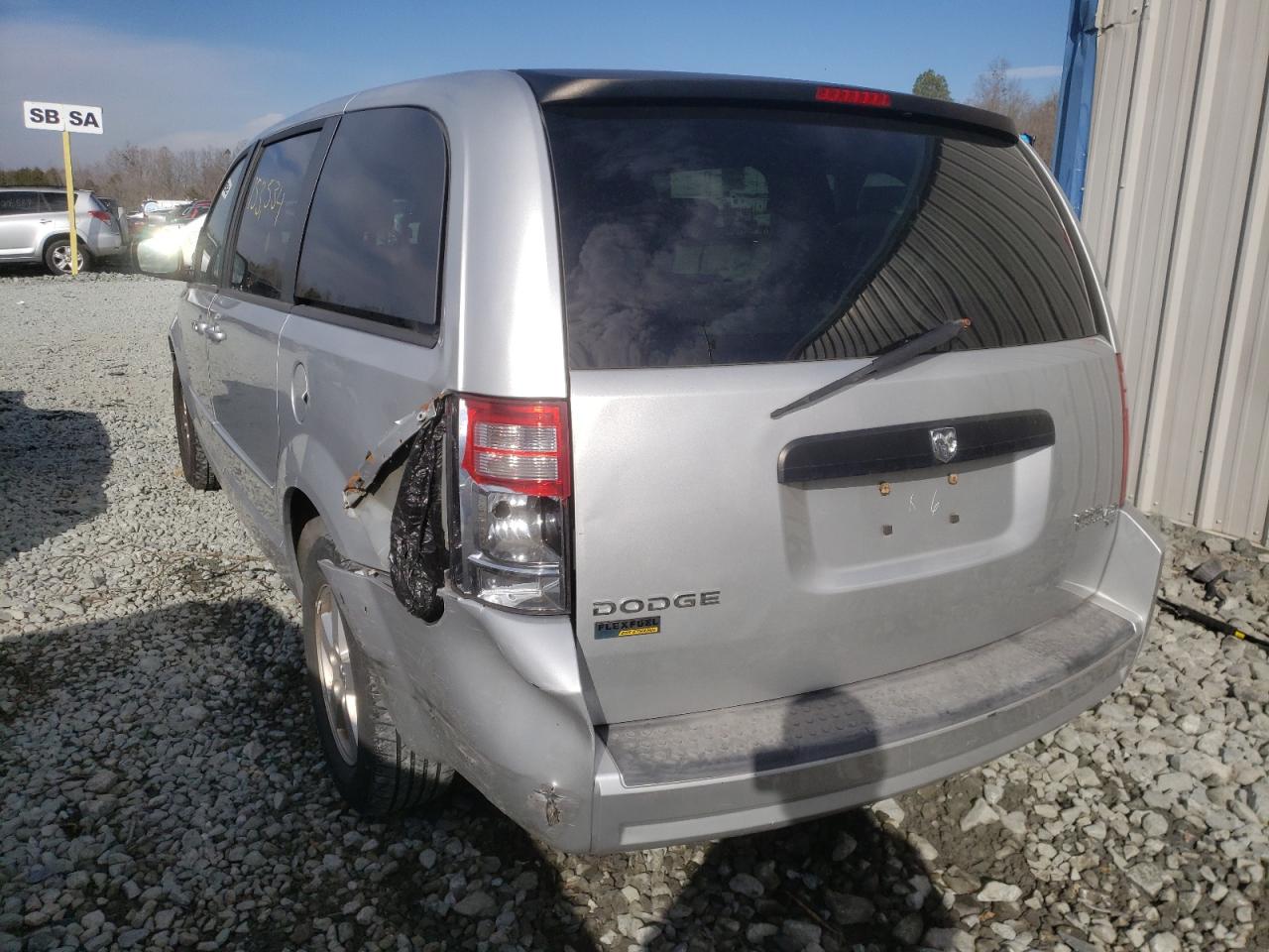 Photo 3 from auction – 2010 DODGE GRAND CARA with VIN 2D4RN4DEXAR160225