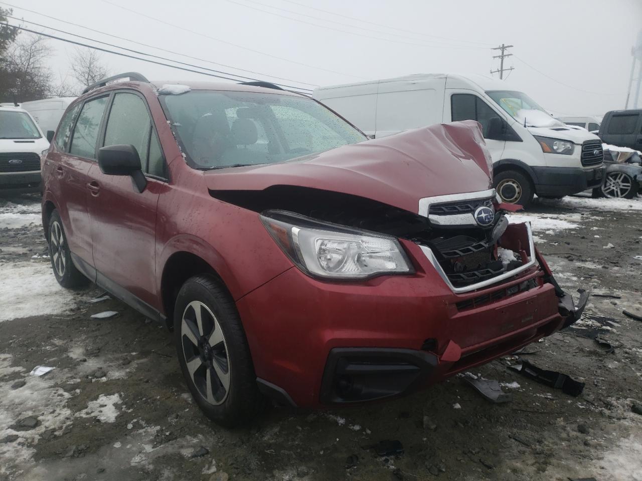 SUBARU FORESTER 2 2018 with VIN JF2SJABC1JH495039 - Photo from auction