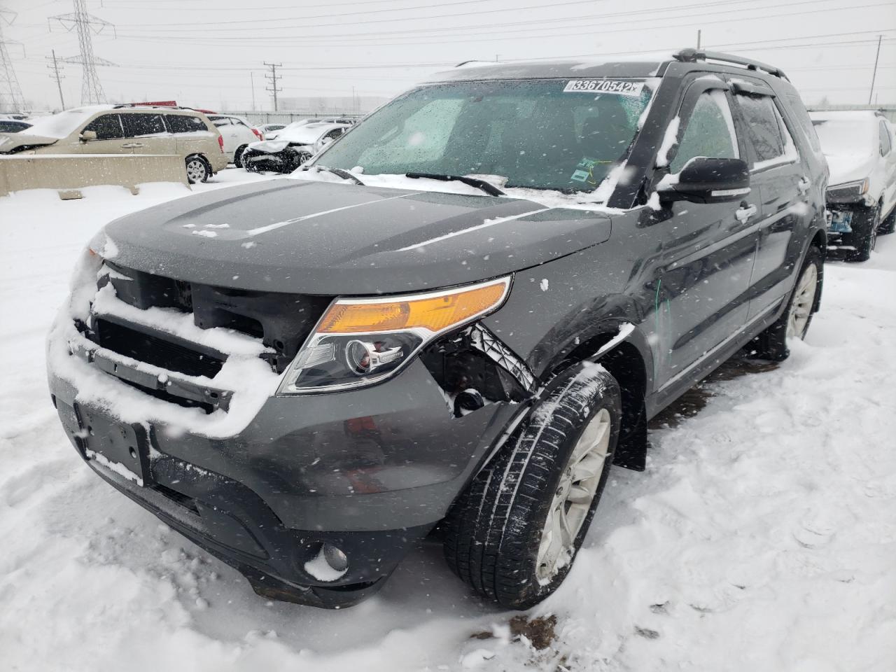Photo 2 from auction – 2015 FORD EXPLORER X with VIN 1FM5K8D80FGA01840
